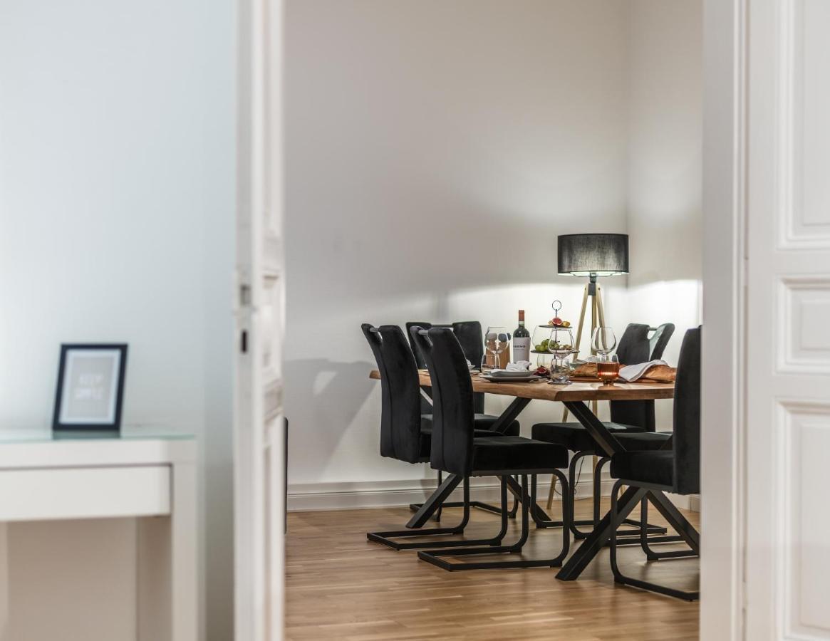 Hochwertige Altbauwohnung Im Modernen Stil In Wiesbaden - Kueche - Terrasse - Wlan - Zentral מראה חיצוני תמונה