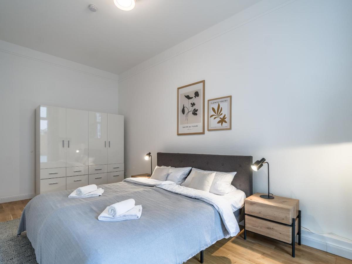 Hochwertige Altbauwohnung Im Modernen Stil In Wiesbaden - Kueche - Terrasse - Wlan - Zentral מראה חיצוני תמונה