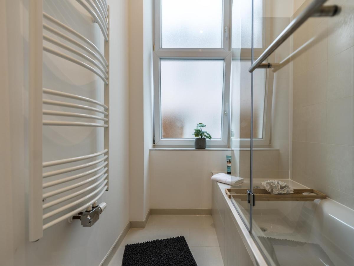 Hochwertige Altbauwohnung Im Modernen Stil In Wiesbaden - Kueche - Terrasse - Wlan - Zentral מראה חיצוני תמונה