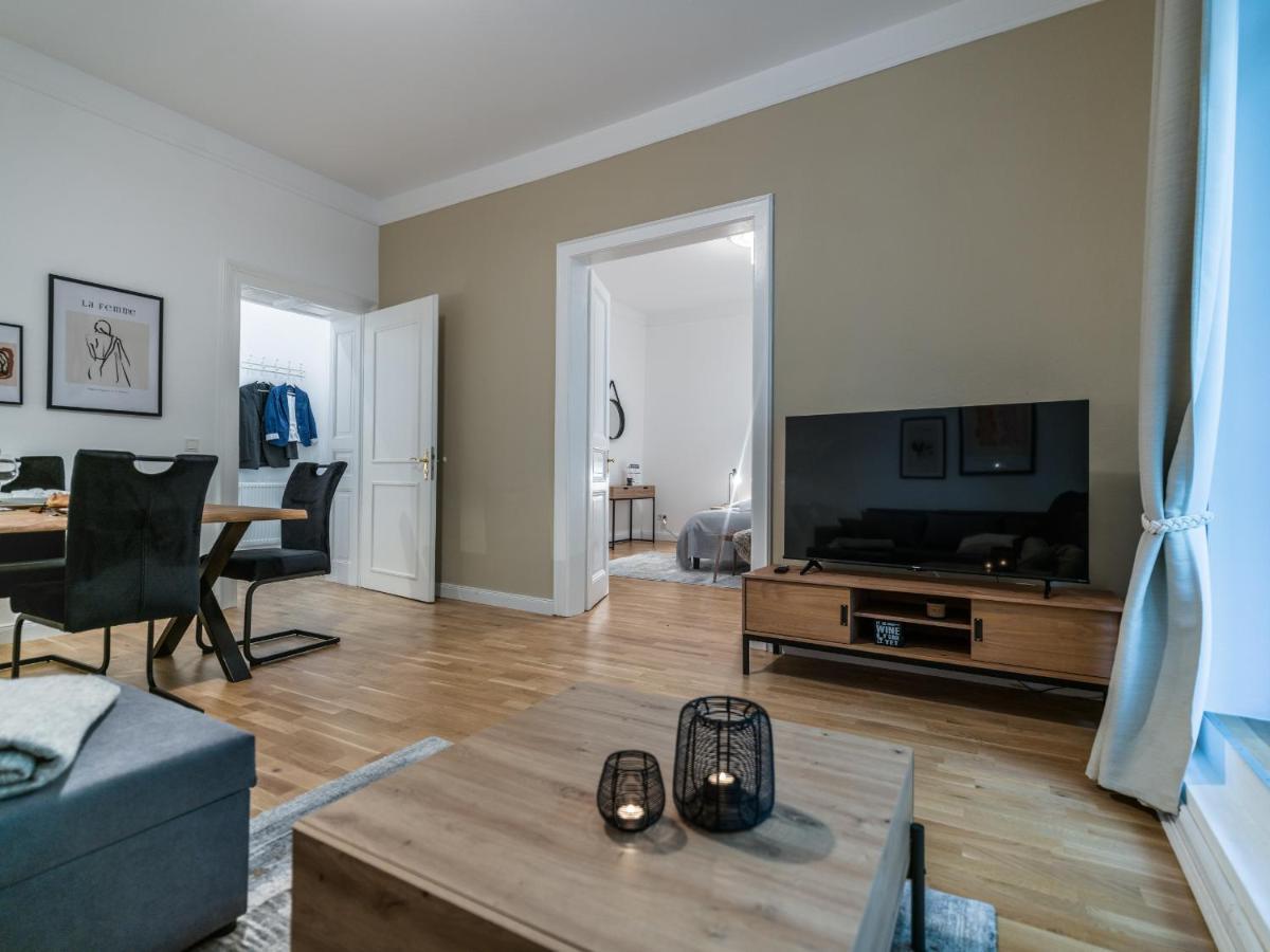 Hochwertige Altbauwohnung Im Modernen Stil In Wiesbaden - Kueche - Terrasse - Wlan - Zentral מראה חיצוני תמונה