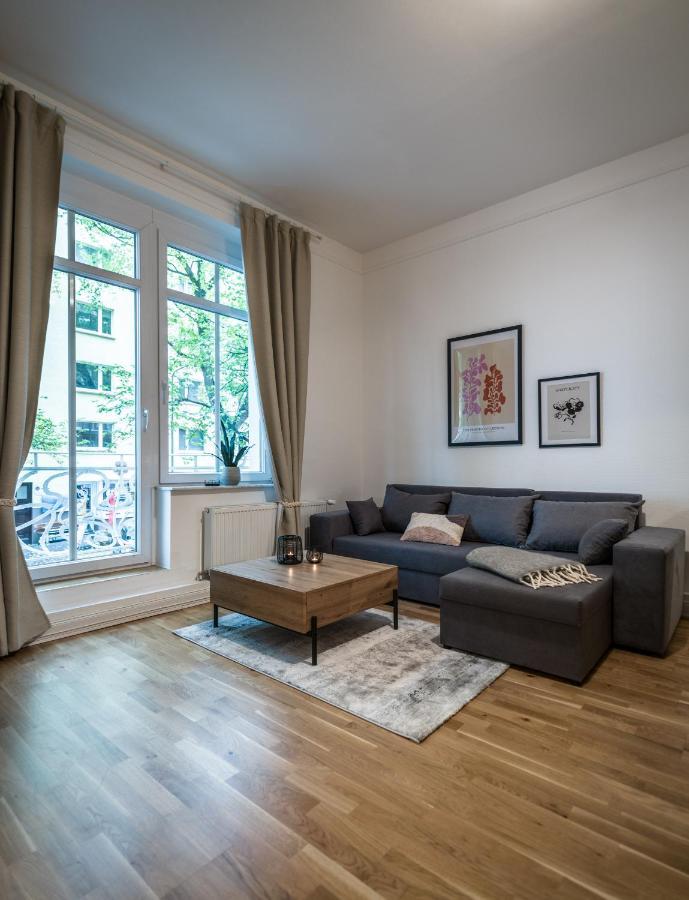 Hochwertige Altbauwohnung Im Modernen Stil In Wiesbaden - Kueche - Terrasse - Wlan - Zentral מראה חיצוני תמונה