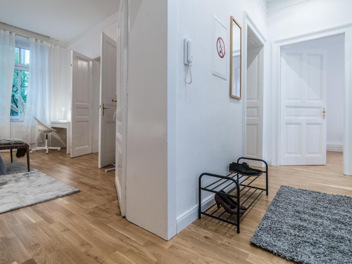 Hochwertige Altbauwohnung Im Modernen Stil In Wiesbaden - Kueche - Terrasse - Wlan - Zentral מראה חיצוני תמונה